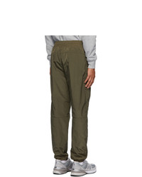 C.P. Company Green Nylon Track Pants