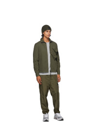 C.P. Company Green Nylon Track Pants