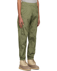 Stone Island Green Patch Track Pants