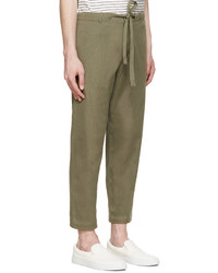 TOMORROWLAND Green Russel Easy Trousers