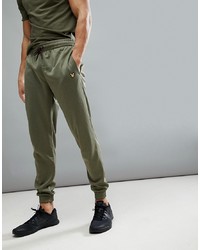 Lyle & Scott Fitness Hislop Jogger In Green Marl