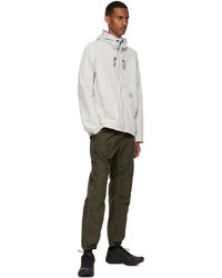 And Wander Khaki Organic Cotton Track Pants