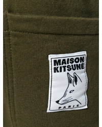 MAISON KITSUNÉ Maison Kitsun Drawstring Track Trousers