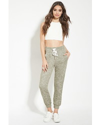 Forever 21 Marled French Terry Sweatpants