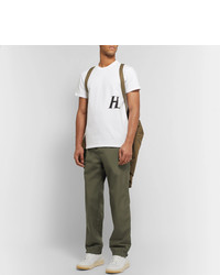 Helmut Lang Tapered Recycled Shell Track Pants
