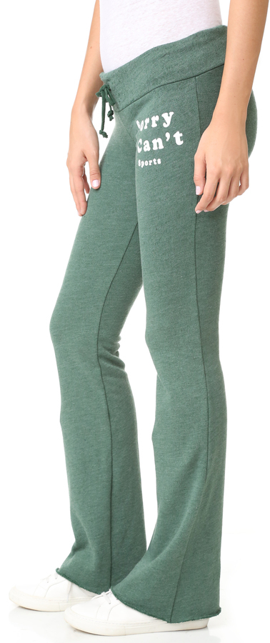 Wildfox Couture Wildfox Sorry I Cant Tennis Club Sweatpants, $98