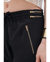 Forever 21 Zippered Woven Joggers
