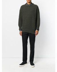 Cédric Charlier Colour Block Sweater