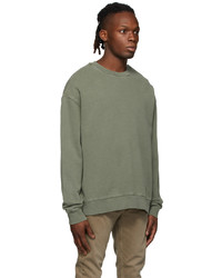 Ksubi Green 4 X 4 Biggie Crewneck Sweatshirt