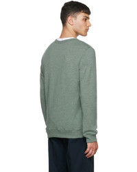 A.P.C. Green Cotton Sweatshirt