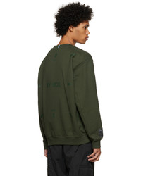 McQ Green Cotton Sweatshirt
