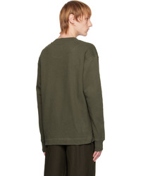 Mhl By Margaret Howell Green Oversized Sweatshirt