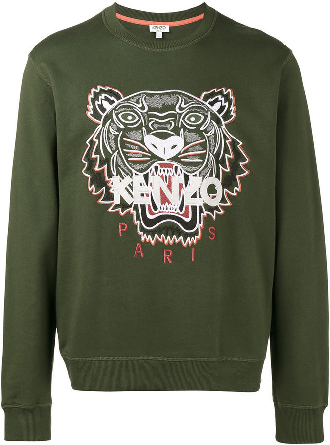 Kenzo Green Tiger Sweatshirt, $249 