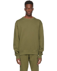 adidas Originals x Pharrell Williams Khaki Basics Sweatshirt