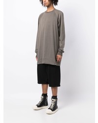 Rick Owens Long Line Style Sweatshirt