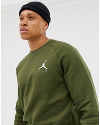 Jordan Nike Logo Sweat In Green 940170 395
