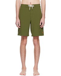 Polo Ralph Lauren Khaki Embroidered Swim Shorts