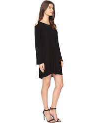 Culture Phit Dallon Cold Shoulder Dress With Bell Sleeves