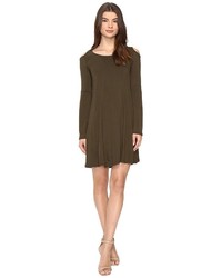 Culture Phit Dallon Cold Shoulder Dress With Bell Sleeves