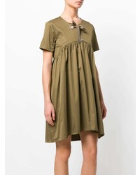 Twin-Set Front Bow Shift Dress