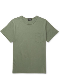 A.P.C. Cotton Jersey T Shirt