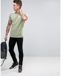 Puma Muscle Fit T Shirt In Green To Asos