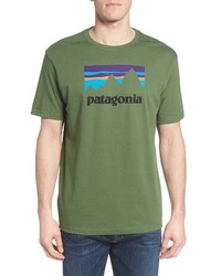 Patagonia Shop Sticker Regular Fit T Shirt