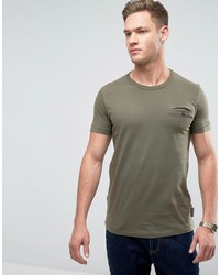 French Connection T Shirt With Concealed Pocket