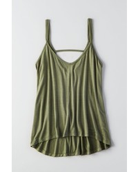 American Eagle Outfitters Dont Ask Why Strappy Hi Low Tank