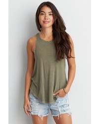 American Eagle Outfitters O Soft Sexy Hi Neck Tank