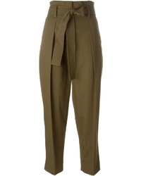 3.1 Phillip Lim Pleated Cropped Trousers