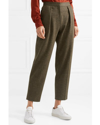 By Malene Birger Pillio Cropped Woven Tapered Pants