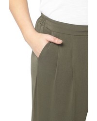Evans Plus Size Crepe Tapered Trousers