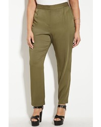 Forever 21 Plus Size Tapered Trousers
