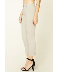 Forever 21 Tapered Cuffed Trousers