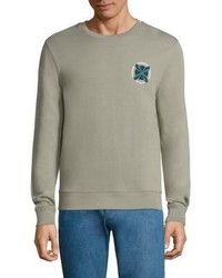 A.P.C. Textured Cotton Sweatshirt