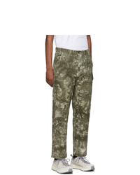 Stussy Green Dyed Work Trousers