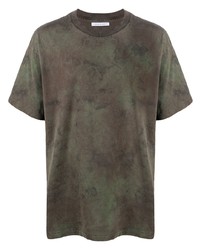 John Elliott Acid Wash Short Sleeved T Shirt