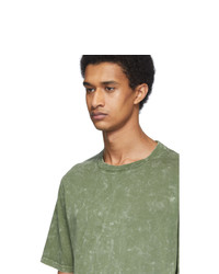 Tibi Khaki Tie Dye T Shirt