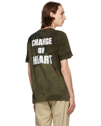 1017 Alyx 9Sm Khaki Treated Change Of Heart T Shirt