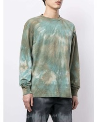 John Elliott Tie Dye Print Sweatshirt