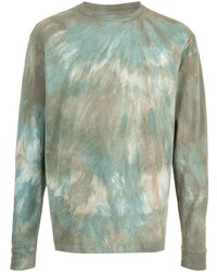 John Elliott Tie Dye Print Sweatshirt