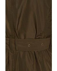 Burberry Brit Balmoral Cropped Trench Coat With Detachable Hood
