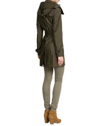 Burberry Brit Balmoral Lightweight Trench With Detachable Hood