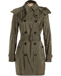 Burberry Brit Balmoral Lightweight Trench With Detachable Hood