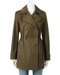 Brtan Double Breasted Anorak Trench Jacket