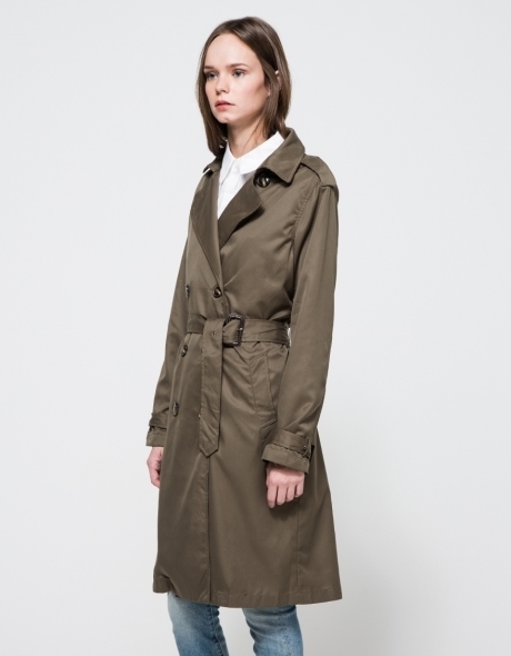 Colmar Trench In Olive, $120 | Need Supply Co. | Lookastic.com