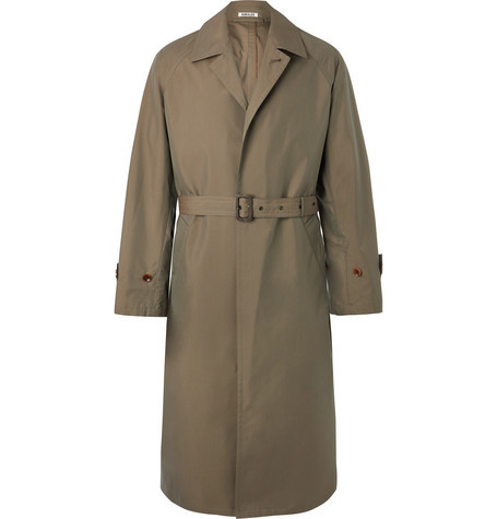 Auralee Cotton Gabardine Trench Coat, $421 | MR PORTER | Lookastic