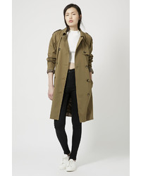 Topshop Cotton Trench Coat