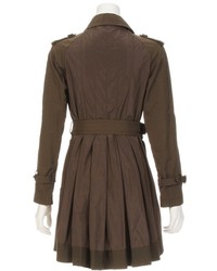 Moncler Delmas Pleated Trench Coat